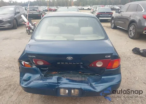 1999 Toyota Corolla Ce из США, поврежденный, VIN 2T1BR12E5XC211594